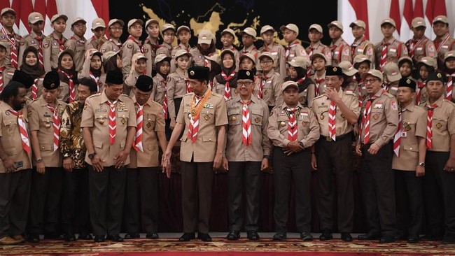 Jokowi Reappoints Budi Waseso Chairman of Kwarnas Pramuka
